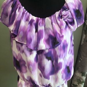 Jennifer Lopez Off Shoulder Top Size Large